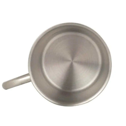 Ensemble de 2 tasses à café en acier avec couvercle