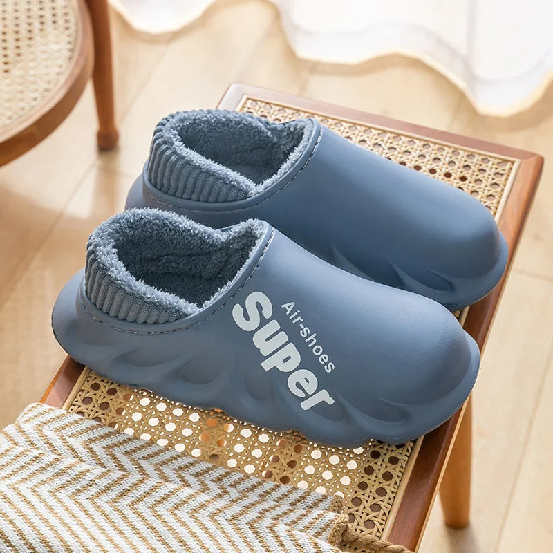 CozySol Chaussons - Chaussons en cotton élégants pour un confort d'hiver ultime
