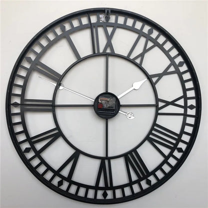 Floroux | Horloge murale au style industriel