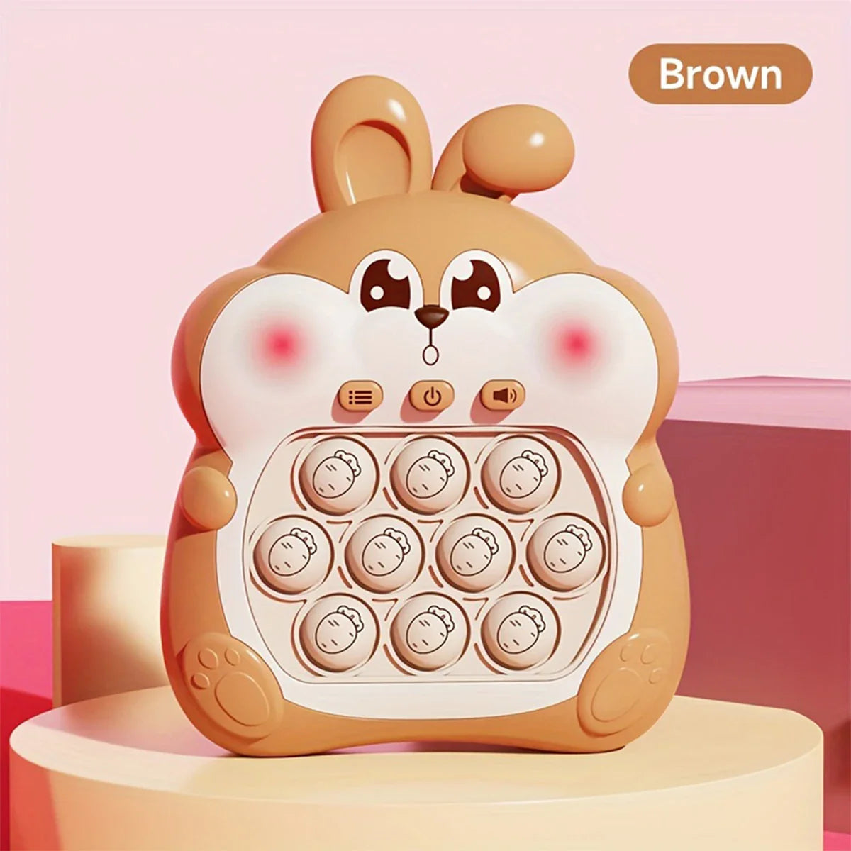 Console de jeu de puzzle de décompression Speed Push - Jouet de compression engageant pour les adolescents et les adultes, développe la coordination et les compétences en résolution de problèmes