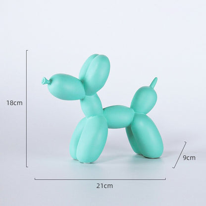 Floroux decorative resin figurine for dog | Nordic style | Decoration for living room and children's room | Gift idea