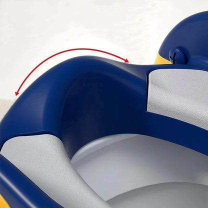 Échelle de toilette pliable réglable pour enfants - Escabeau, coussins souples, s'adapte aux toilettes standard