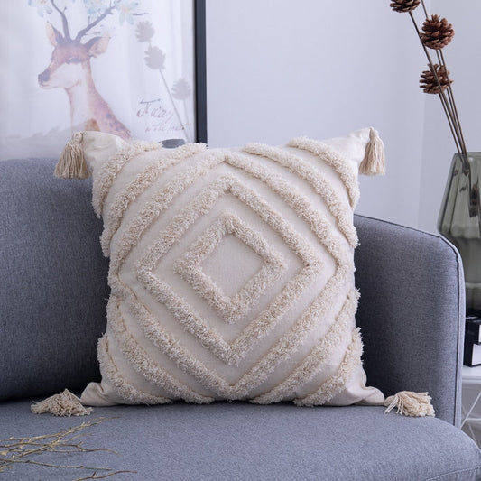 BohoDreams – Housses de coussin Boho – Apportez le style Ibiza avec une décoration tendance à la maison