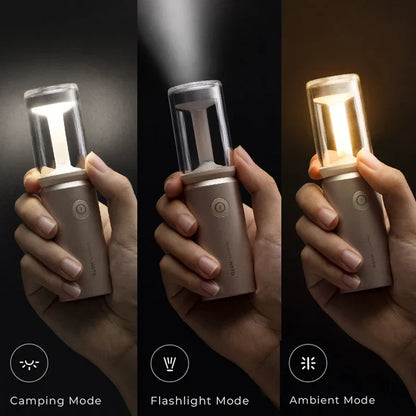 Lampe de camping rechargeable 3-en-1