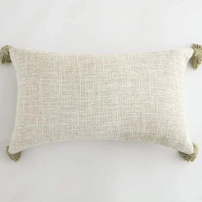 Elegance Loft Housse de coussin - Housse de coussin avec des franges ludiques pour tout intérieur
