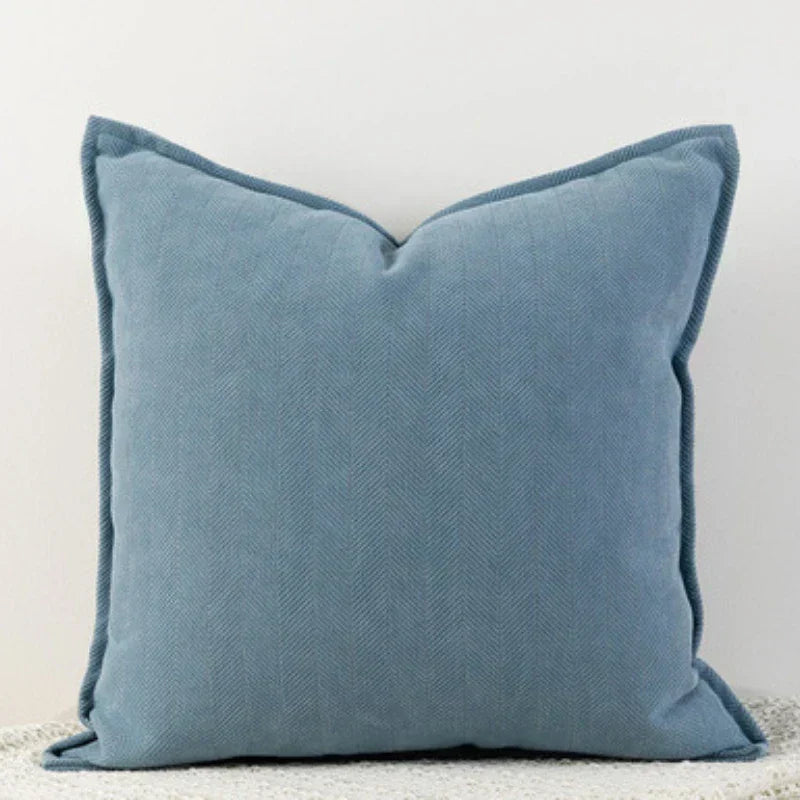 ChenilleCozy – Housse de coussin simple pour la décoration de la maison et de la chambre