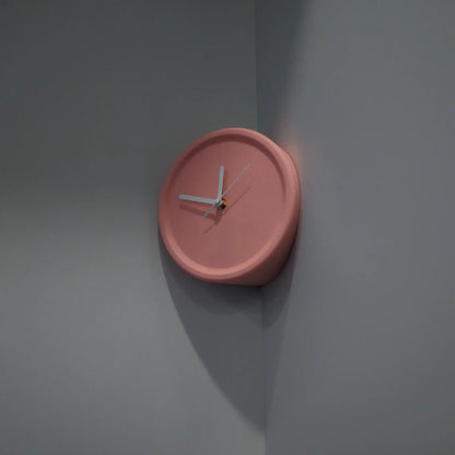 SilentCorner Horloge - Horloge mural silencieux élégant sans perçage