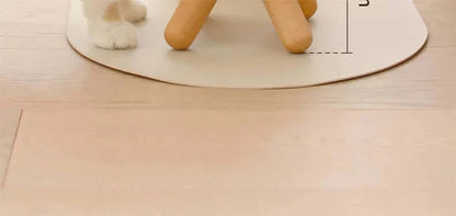 Bol en céramique pour chats avec trois pieds, pour nourriture et eau