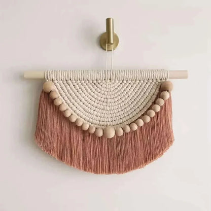 Chic en coton macramé décoration murale