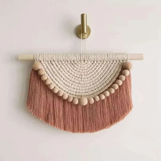 Chic en coton macramé décoration murale