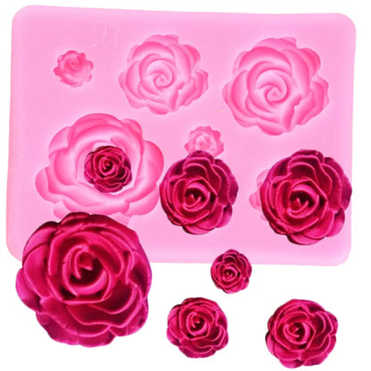 MiniRose - Moule en silicone pour créations florales détaillées