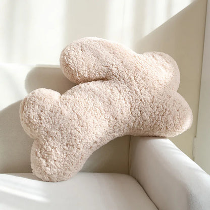 Coussin en peluche – lapin – style simple – coussin de sièges décoratif