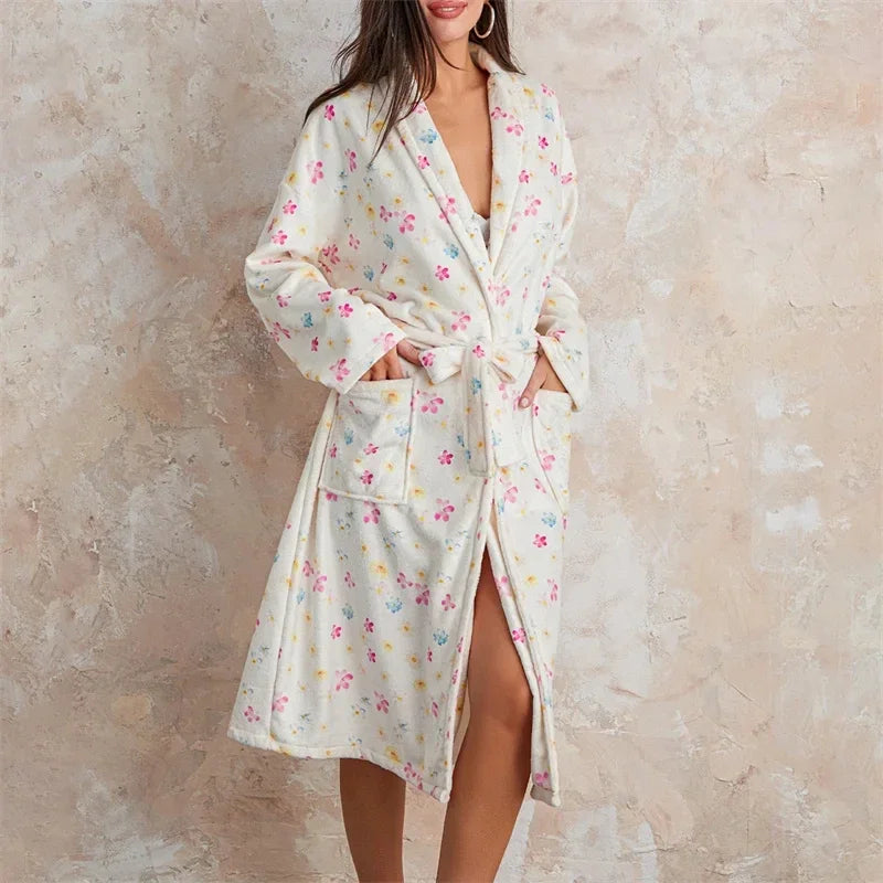 BlossomWrap – Robe d'intérieur chaleureuse