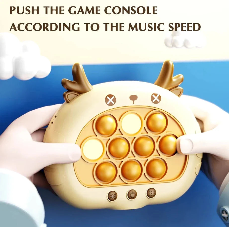 Console de jeu de puzzle de décompression Speed Push - Jouet de compression engageant pour les adolescents et les adultes, développe la coordination et les compétences en résolution de problèmes