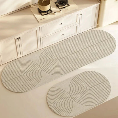 FreshStep – Tapis de cuisine antidérapant de luxe pour style et confort