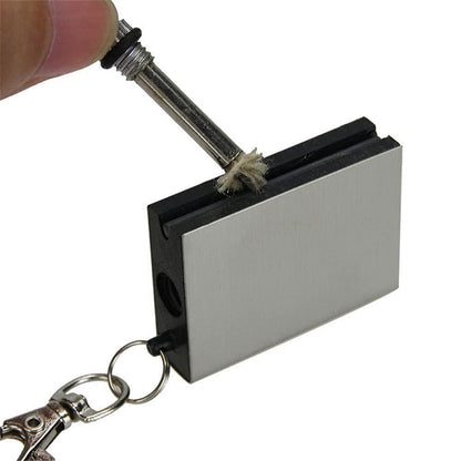 Floroux Stainless Steel Lighter | Permanent Match | Outdoor & Everyday | Reusable