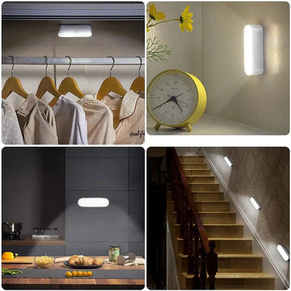 BrightGuard | Luminaire mural sans fil à capteur de mouvement LED rechargeable par USB