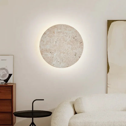 EarthRadiance, applique murale en pierre naturelle