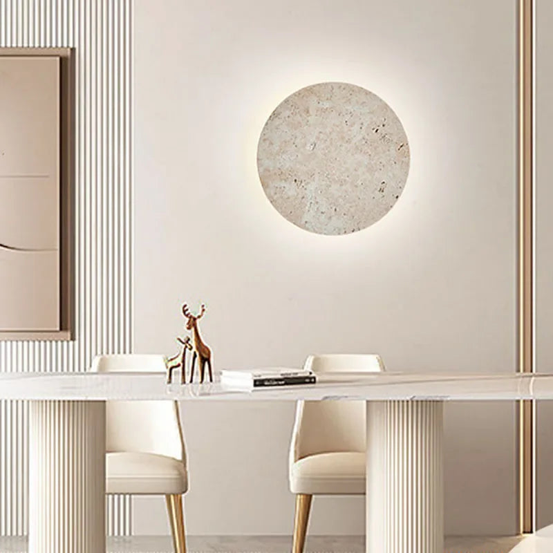 EarthRadiance, applique murale en pierre naturelle