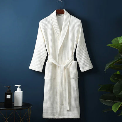 Premium bathrobe Floroux in cotton | Soft and breathable | Perfect for men and women | With pockets