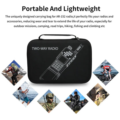 CommGuard - Talkie Walkie Dual-Bande Professionnelle