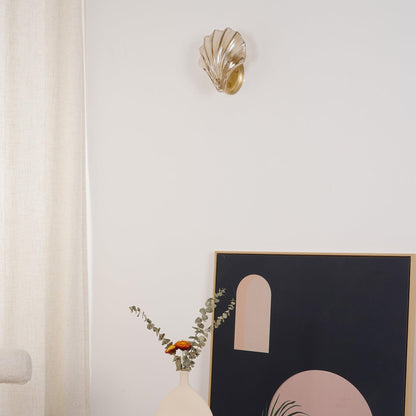 Floroux | Applique murale élégante en forme de coquille