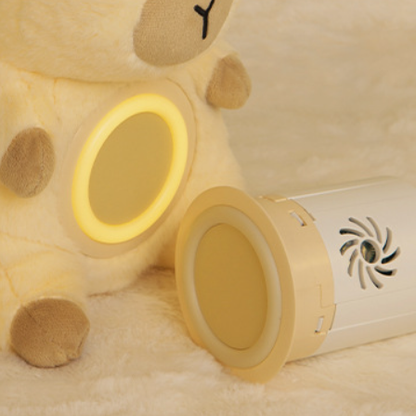 Lumière d'alarme en peluche Capybara Cozy – Cadeau parfait pour les enfants et les filles