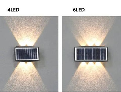 SolarStream – Lampe murale solaire pour l'extérieur