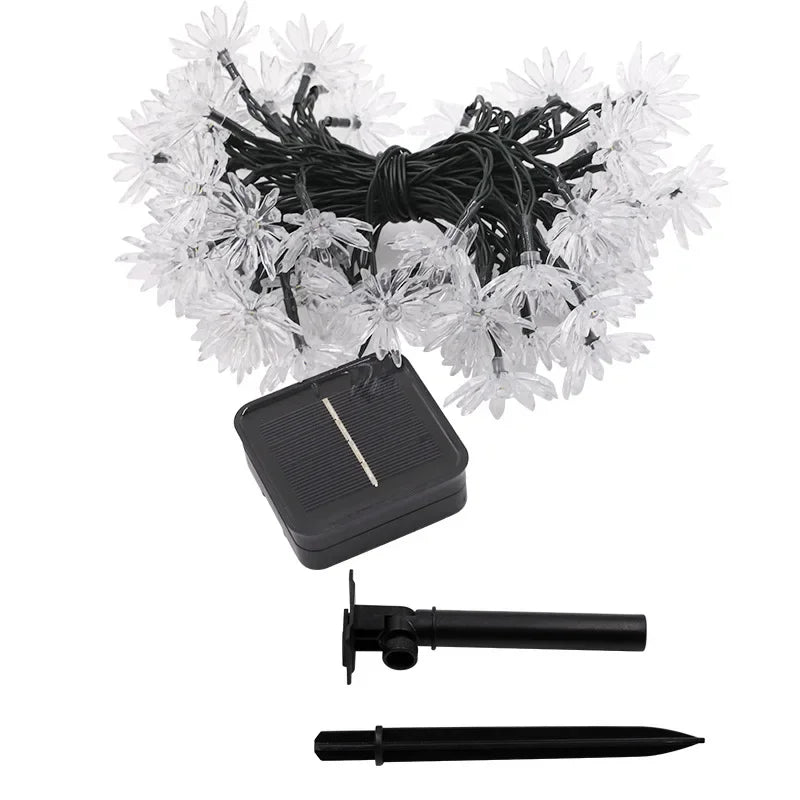 Floroux - Guirlande lumineuse fleurs de pêches