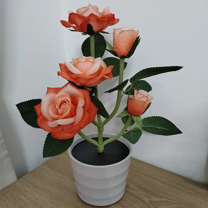 Floroux - Solar candélabre à roses