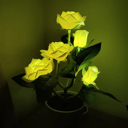 Floroux - Solar candélabre à roses