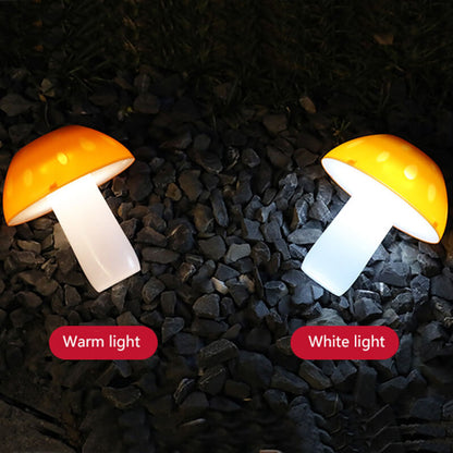 Floroux Solar Champignon Décoration Luminaire | Éclairage de Jardin Extérieur | Sans Fil | Lumière Chaude & Blanche