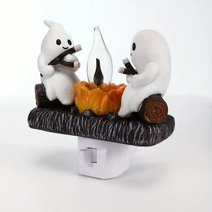 Floroux Halloween Night Glow | Scary LED Lamp | Atmospheric Halloween Decor for the Home