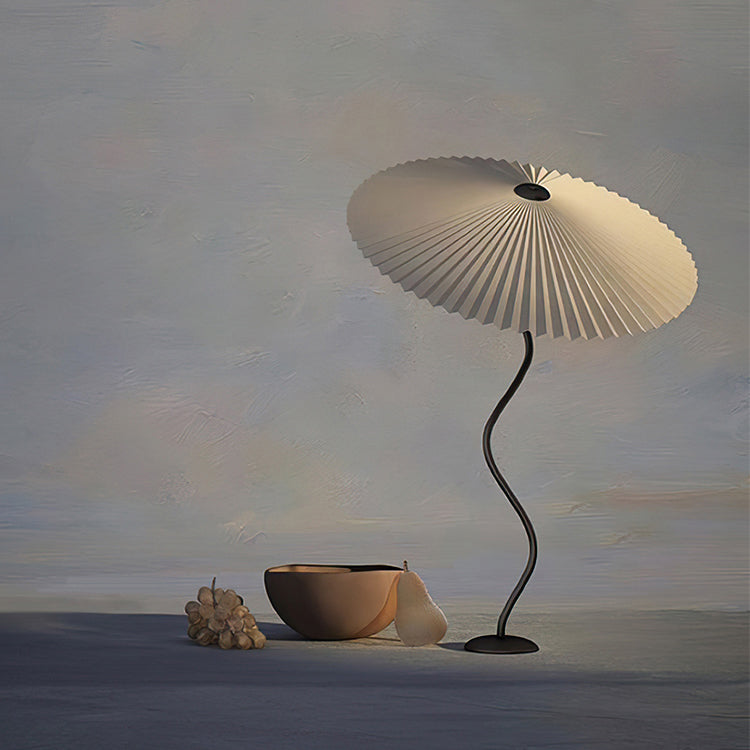 Floroux - Lampe de table LED en forme d'arc pour une ambiance moderne chaleureuse