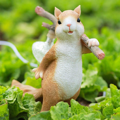 Floroux Lampe de table écureuil | Design ludique | Éclairage LED | Décoration charmante pour la maison