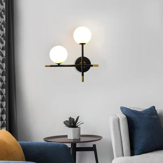 Floroux | Applique murale à double verre球