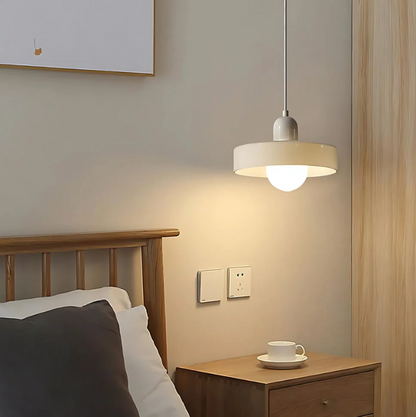 Floroux Halo Lumineux - Lampe suspendue en verre et métal | Éclairage élégant et moderne
