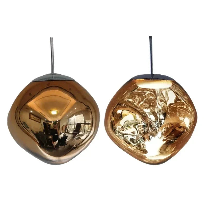 Floroux et Verre Style Nordique – Éclairage Élégant et Moderne