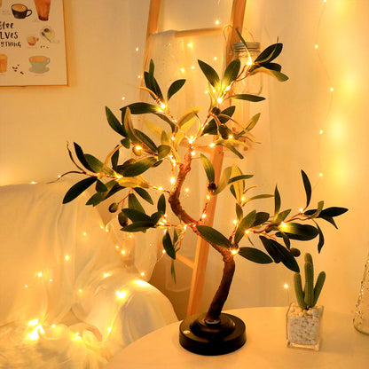 LED table lamp Floroux in tree shape | Atmospheric decorative lighting | Wireless and energy-efficient