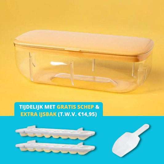 CoolCatcher – Pratique Fabricant de Glace avec Bac de Récupération