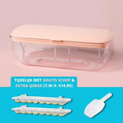 CoolCatcher – Pratique Fabricant de Glace avec Bac de Récupération