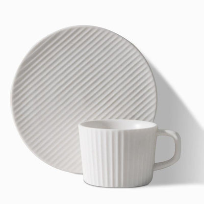ElegantSips – Ensemble de Tasses à Café en Pierre avec Cuillère