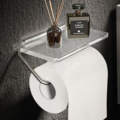 Support pour papier toilette en acrylique