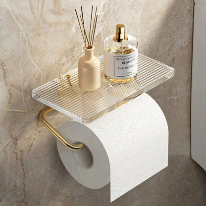 Support pour papier toilette en acrylique