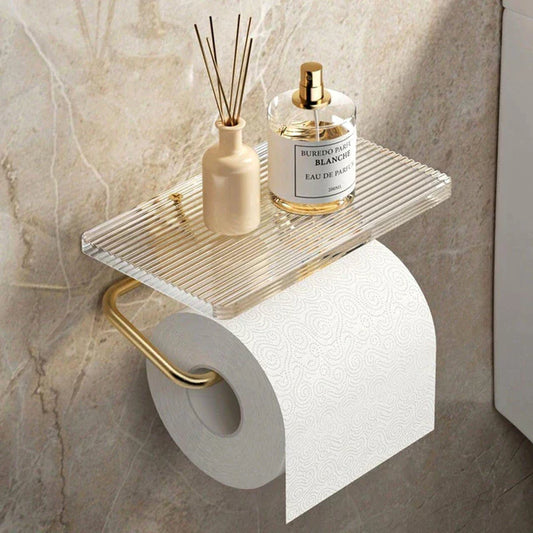 Support pour papier toilette en acrylique