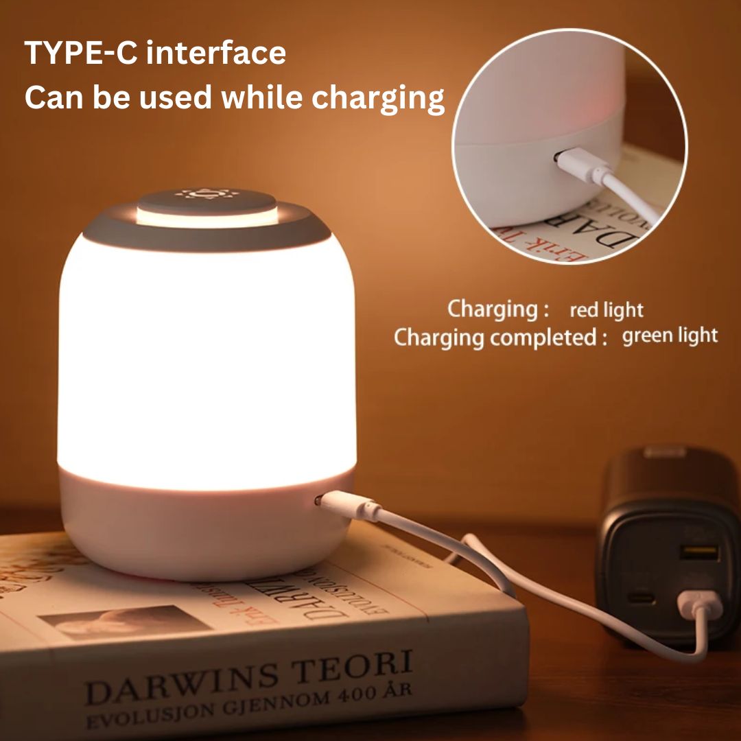 Callie Lampe de Bureau Portable - Éclairage de Bureau Rechargeable Élégant