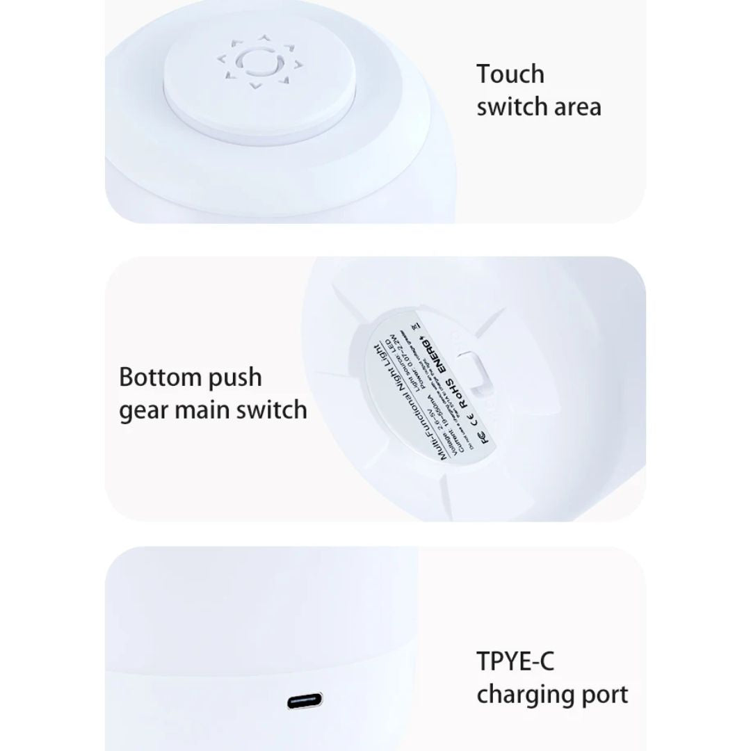 Callie Lampe de Bureau Portable - Éclairage de Bureau Rechargeable Élégant