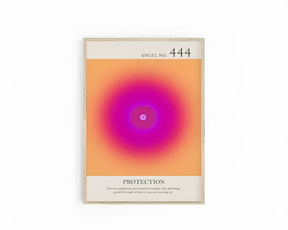 Affiche du Numéro d'Ange 666 : Décor de Réveil Spirituel & Méditation