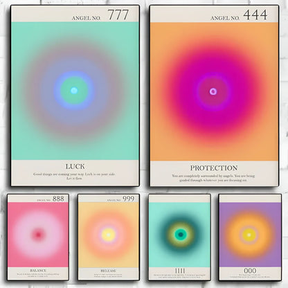 Affiche du Numéro d'Ange 666 : Décor de Réveil Spirituel & Méditation