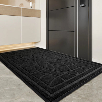 Tapis de sol ergonomique antidérapant de luxe bleu marine anti-fatigue